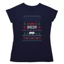 Karácsonyi Bacon - Női Póló