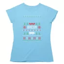 Karácsonyi Bacon - Női Póló