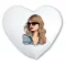 Taylor Swift Portré - Szív alakú Párna