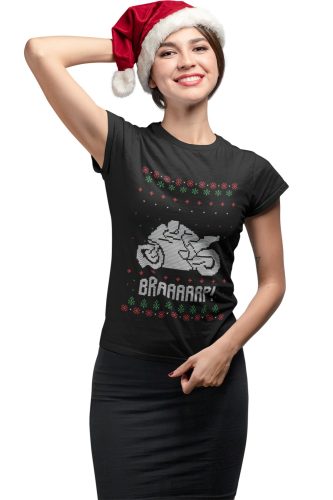 Sport Motoros karácsony - Női Póló