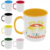 Pew-Pew Madafakas - Színes Bögre