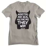Monsters are real - Férfi Póló