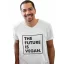 The future is vegan - Férfi V Nyakú Póló