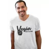 Vegán egy életre - Férfi V Nyakú Póló