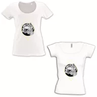   Élettelen koponya - Mély kivágású & Csónaknyakú Női Póló