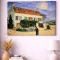 Vincent van Gogh - A fehér ház éjjel vászonkép