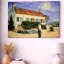 Vincent van Gogh - A fehér ház éjjel vászonkép