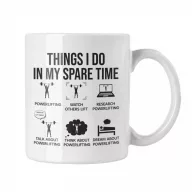 Things i do in my spare time - Fehér Bögre