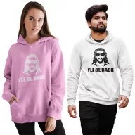 I'll be back - Unisex Kapucnis Pulóver