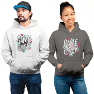 Game Over - Unisex Kapucnis Pulóver