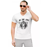 Be the lion - Férfi V Nyakú Póló