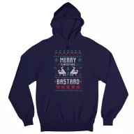 Boldog karácsony paraszt - Unisex Kapucnis Pulóver