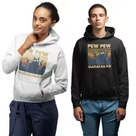 Pew-Pew Madafakas - Unisex Kapucnis Pulóver