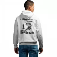   A munka azoknak való, akik nem tudnak horgászni - Unisex Zipzáros Pulóver