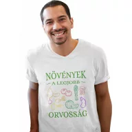 Növények a legjobb orvosság - Férfi V Nyakú Póló