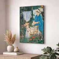 Édouard Manet - Mosás vászonkép