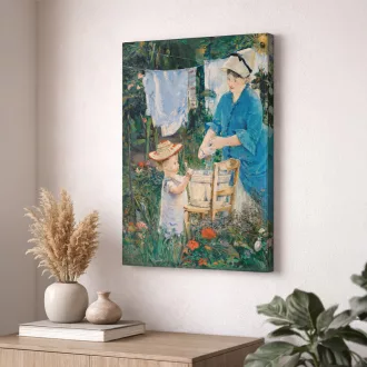 Édouard Manet - Mosás vászonkép