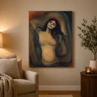 Edvard Munch - Madonna vászonkép