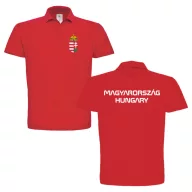 Magyarország Szurkolói Galléros Férfi Póló