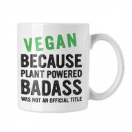 Badass Vegan - Fehér Bögre