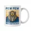Pew-Pew Madafakas - Fehér Bögre