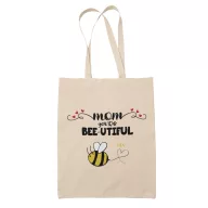   Bee-utiful anya és méhecskéi - Személyre szabható - Vászontáska