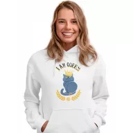 I am Queen - Unisex Kapucnis Pulóver