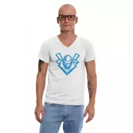 Ninja logó - Férfi V Nyakú Póló