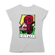 Cuki Deadpool - Karácsonyi Női Póló