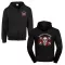 RockAir Beard and Muscle - Cipzáros Kapucnis Pulóver