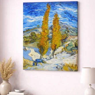 Vincent van Gogh - Ciprusok vászonkép