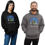 Scooby Doo Horror Baráti Csapat - Unisex Kapucnis Pulóver