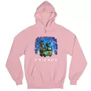 Scooby Doo Horror Baráti Csapat - Unisex Kapucnis Pulóver