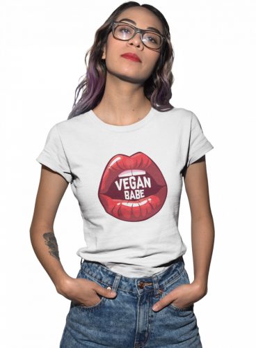 Vegan babe - Női Póló