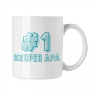 Szuper Apa #1 - Fehér Bögre