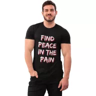 Find peace in the pain - GYM Fitness Férfi Póló
