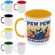 Pew-Pew Madafakas - Színes Bögre