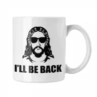 I'll be back - Fehér Bögre