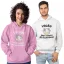 Vegán mert imádom az állatokat - Unisex Kapucnis Pulóver