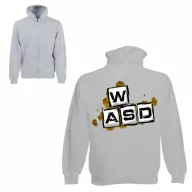 WASD - Unisex Zipzáros Pulóver