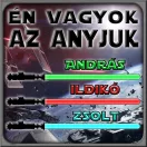 Én vagyok az anyjuk - Star Wars Vászonkép (Személyre szabható)