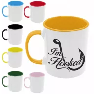 I'm hooked - Színes Bögre