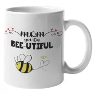   Bee-utiful Anya és méhecskéi (Személyre szabható) - Bögre