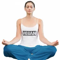 Vegan logó - Női Spagetti Top