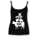 Barátok nem étel - Női Spagetti Top