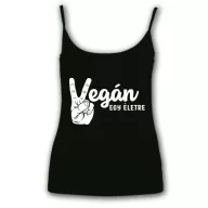 Vegán egy életre - Női Spagetti Top