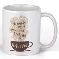   Az ásítás egy csendes kiáltás a kávéért - Kávés Bögre