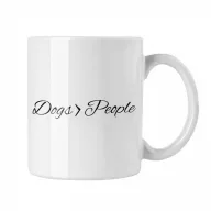 Dogs > People - Fehér Bögre