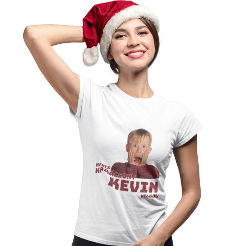 Nincs Karácsony Kevin Nélkül - Karácsonyi Női Póló