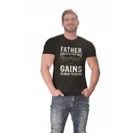   Father forgive me for these gains - GYM Fitness Férfi Póló